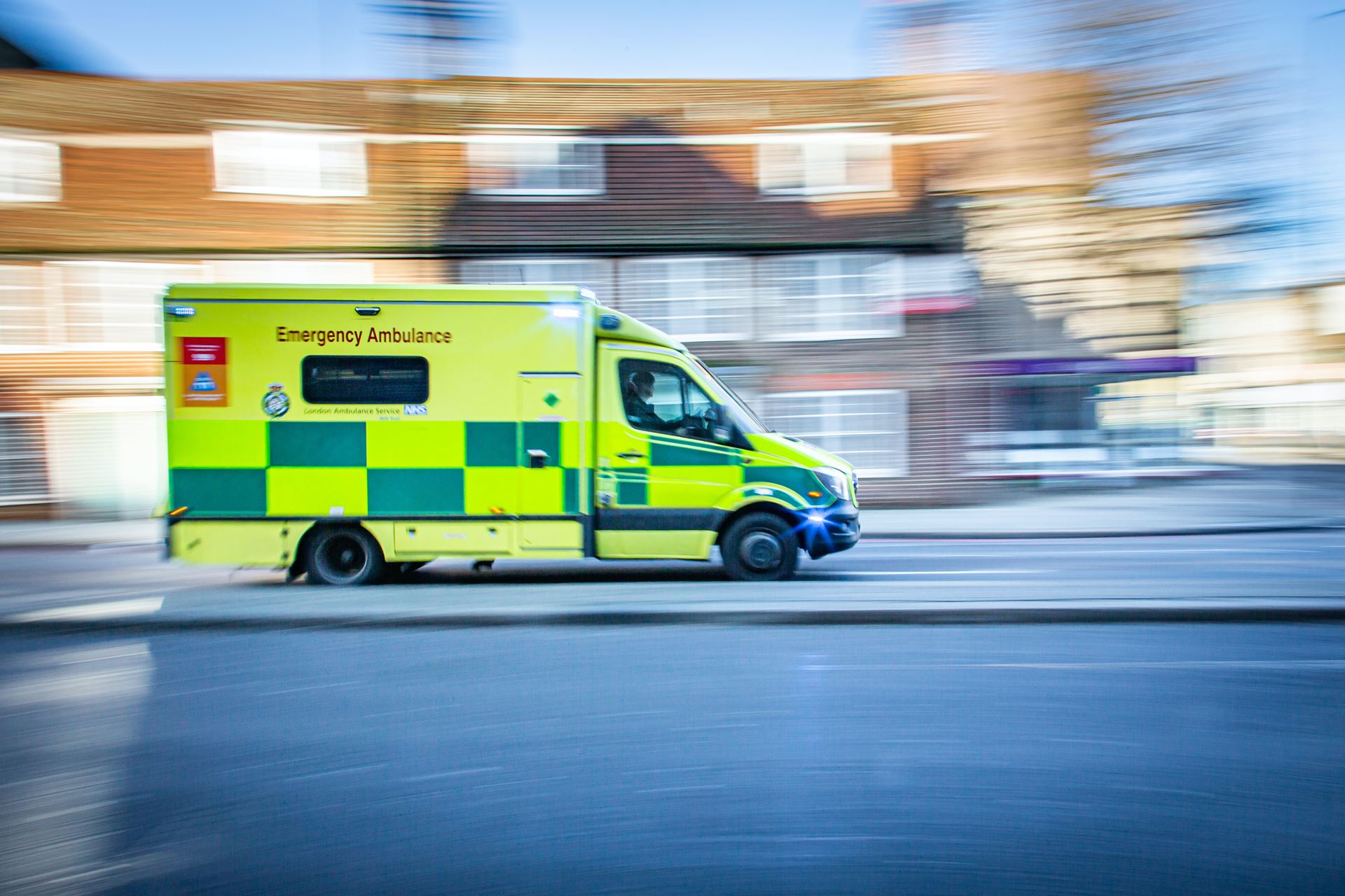 an ambulance on call