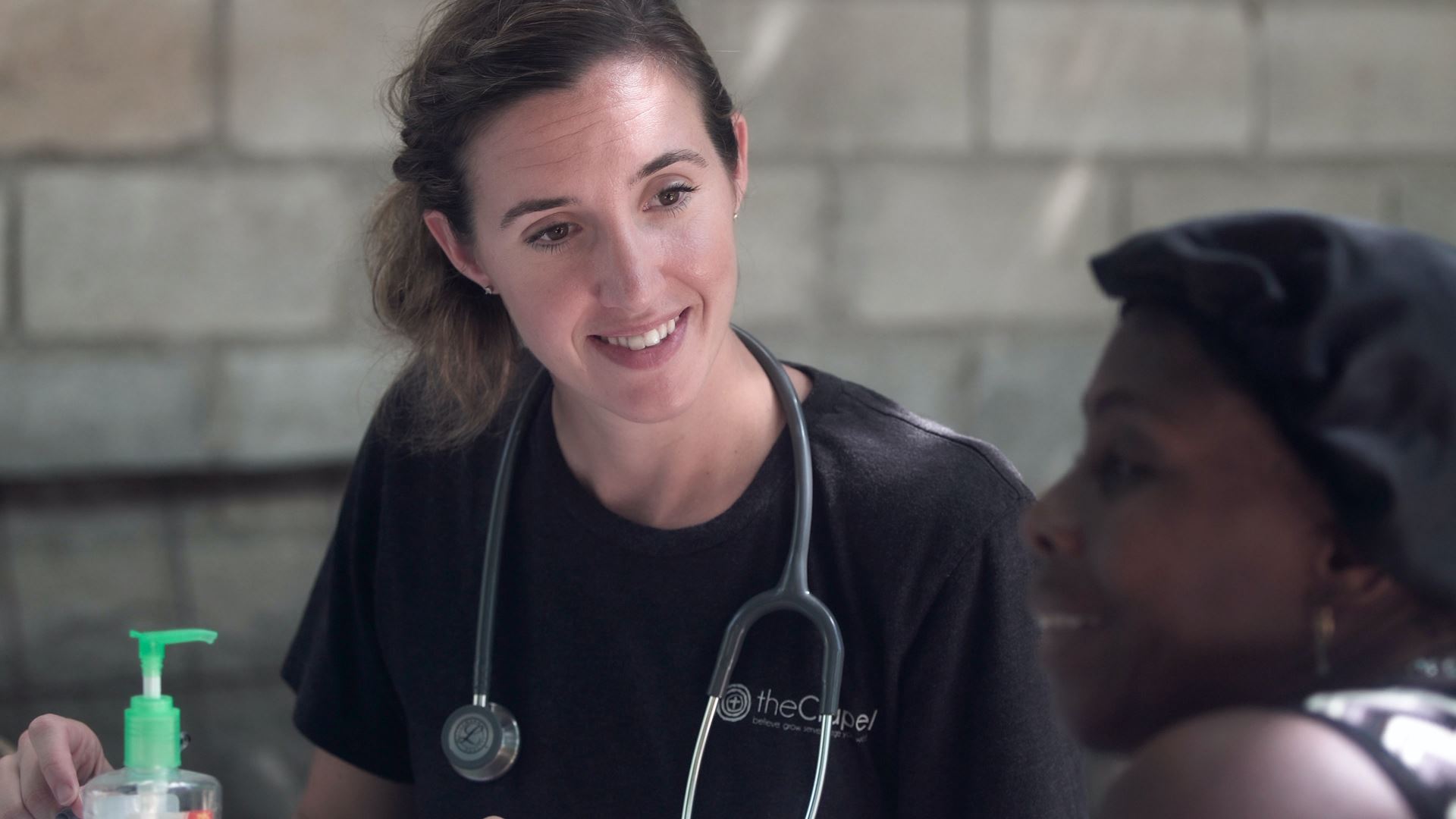 a female GP speaking with a patient